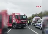 TEM'de trafiği felç eden kaza!