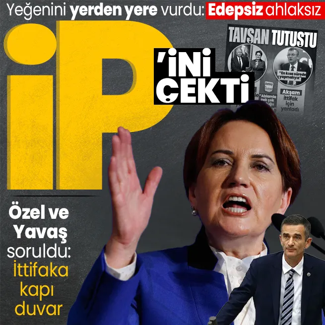 Akşenerden Ümit Dikbayıra yaylım ateşi: Edepsiz, hayasız, ahlaksız | Özgür Özel ve Mansur Yavaş soruldu: İttifaka girmedi