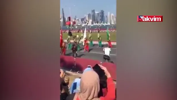 Katar milli gününde Mehter Marşı sürprizi