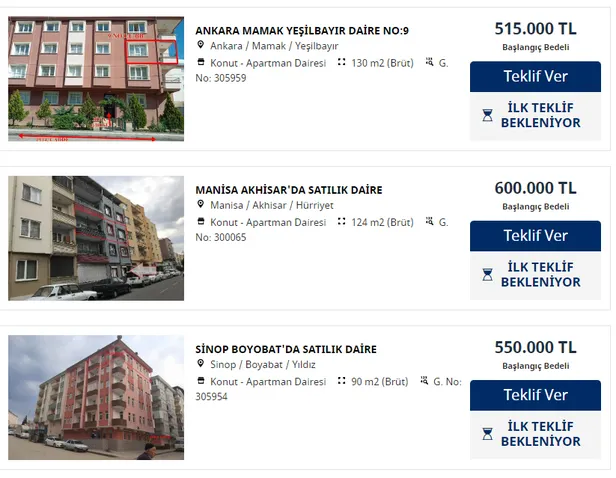 İş Bankası’ndan satılık 2+1, 3+1 daireler! 250- 300 bin TL’ye ev sahibi olabilirsiniz! Ankara, İstanbul, Manisa, Gaziantep, Amasya ucuz satılık ev fiyatları…-4