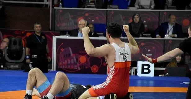 Son dakika: Milli güreşçi Süleyman Karadeniz Avrupa şampiyonu oldu