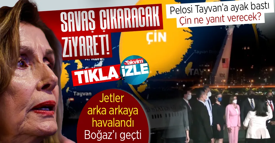 ABD-Çin arasında savaş çanları! Pelosi'nin uçağı ipleri gerdi! Çin'den gözdağı: Ateşle oynayan kendini yakar-9