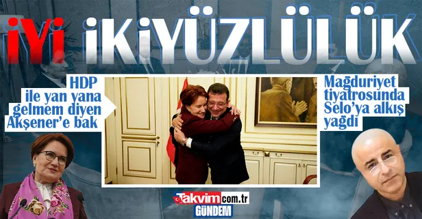 'HDP ile yan yana gelmeyiz' diyen Meral Akşener, Selahattin Demirtaş'ın alkışlandığı kürsüde konuşma yaptı