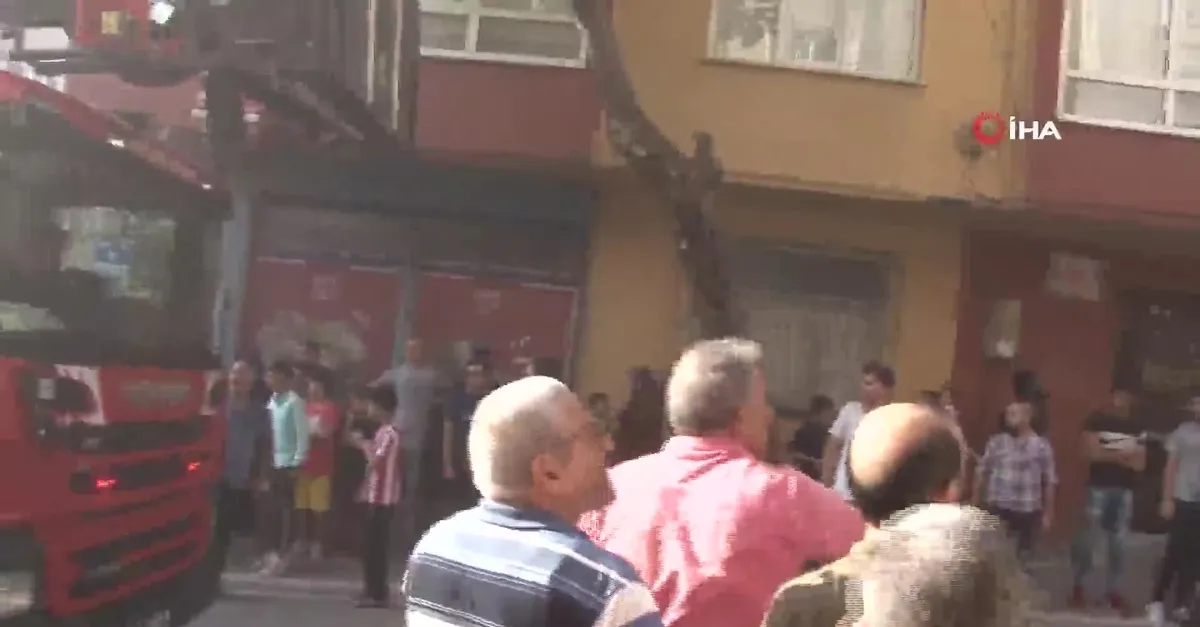İstanbul Esenyurt'ta korkutan yangın!