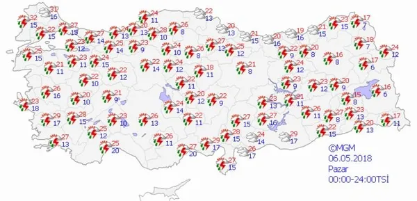 Meteoroloji son hava durumu tahminini açıkladı-1