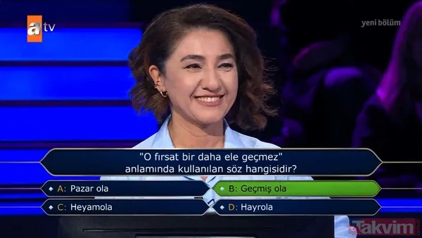 Kenan İmirzalıoğlu'nun sunduğu Kim Milyoner Olmak İster'de kafa karıştıran Demet Akalın sorusu - 26