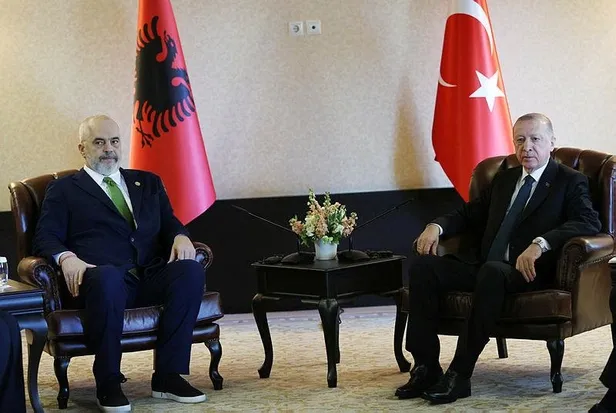 Son dakika: Başkan Erdoğan, Edi Rama ve Nursultan Nazarbayev'i kabul etti-1