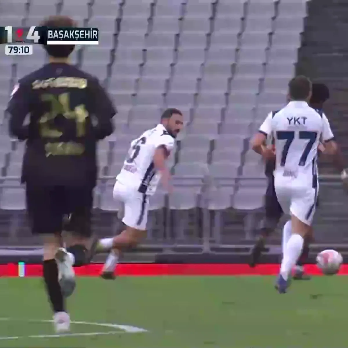GOL | Karagümrük 1-4 Başakşehir Kone