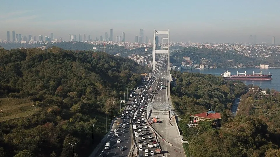 FSM Köprüsü'nde çalışmalar sona erdi