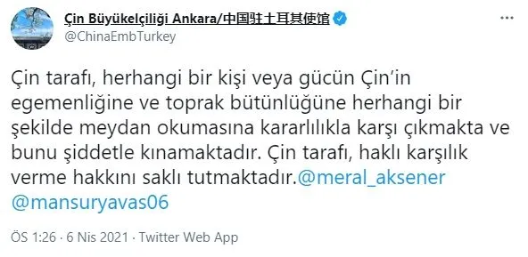 son-dakika-cinin-ankara-buyukelcisi-liu-sosyal-medya-paylasimlari-sebebiyle-disisleri-bakanligina-cagrildi-1617723300043.jpg Son dakika: Çin'in Ankara Büyükelçisi Liu sosyal medya paylaşımları sebebiyle Dışişleri Bakanlığı'na çağrıldı-4