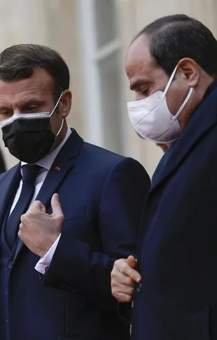 Macron ve darbeci Sisi'nin tek derdi Erdoğan! Hazımsızlık Fransız medyasına böyle yansıdı