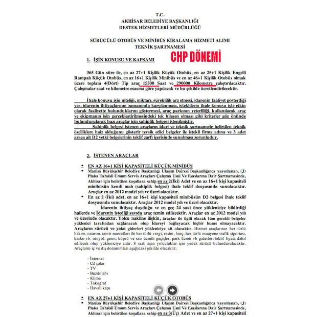 CHP'li Akhisar Belediyesi AK Partili yönetimi suçlayayım derken kendi israfını açığa vurdu!-2
