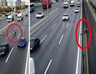 D-100’de yürekleri ağza getiren görüntü