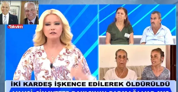 80 ve 83 yaşındaki Şen kardeşler nasıl öldü? Müge Anlı Hatay Şen kardeşler katili kim, bulundu mu? İşte olay yeri...