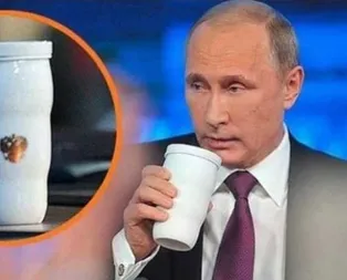 G-20ye damga vuran kare! Putin zehirlenme korkusuyla bardağını her yere götürdü