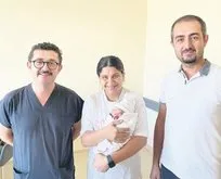 Yaman bebeğin mucizesi! Ana damarı kendi damarı ile tamir edilince sağlığına kavuştu