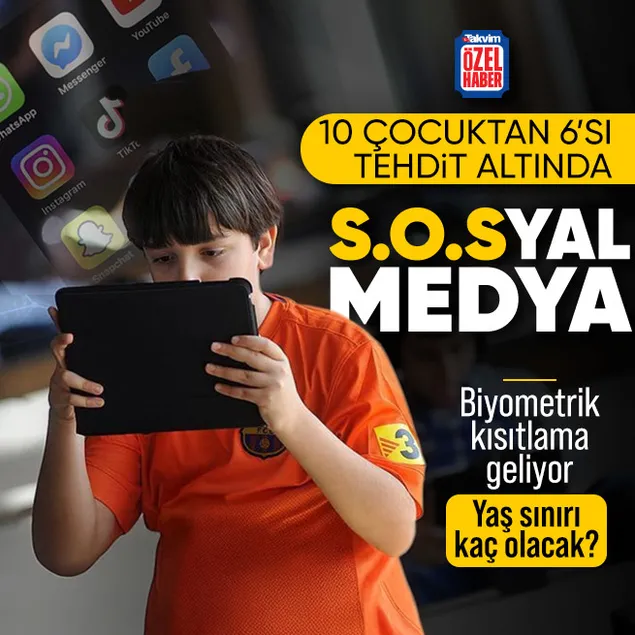 Sosyal medyada 15 yaş sınırı