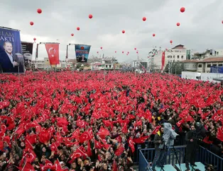 Konya'da Erdoğan sevgisi