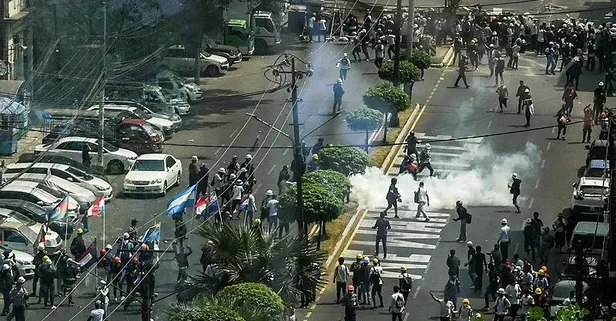 BM'den Myanmar'daki darbe karşıtı protestolara ilişkin açıklama: En az 18 kişi hayatını kaybetti