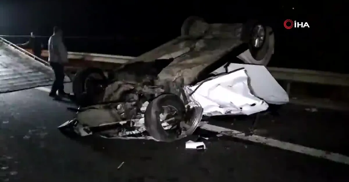 Osmaniye'de feci çarpışma: 2 ölü, 9 yaralı