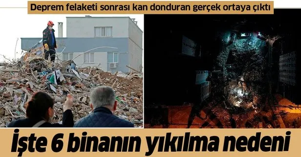 6 binanın yıkılma nedeni ortaya çıktı!