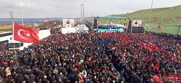 Zaferin nişanesi, Türkiye'nin tarihe damgası olan 1915 Çanakkale Köprüsü dualarla hizmete açıldı - 31
