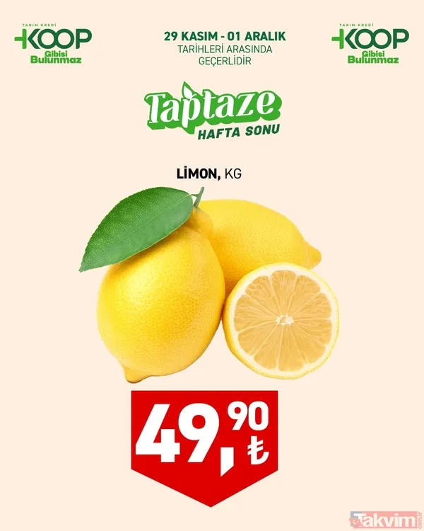 KOOP Market’te hafta sonu rüzgarı! 29-30 arasında çay, peynir, tavuk, temizlik ürünleri özel fiyatları - 8