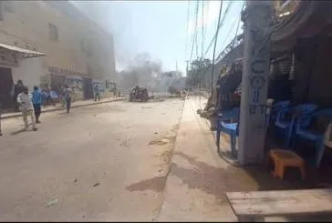 Somali'de Başkanlık Sarayı yakınında patlama! Bomba yüklü araçla gelip...
