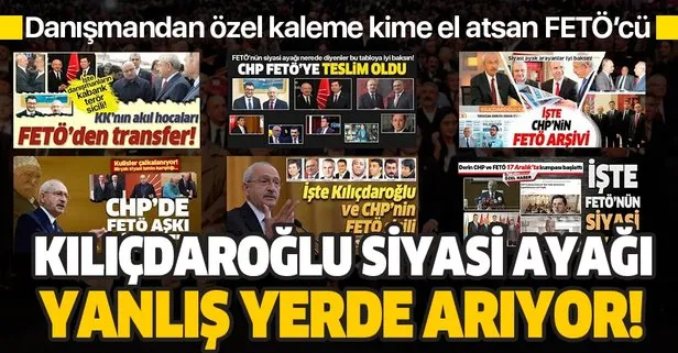 FETÖ’nün asıl siyasi ayağı CHP! Kılıçdaroğlu’nun en yakınındaki isimler FETÖ’cü çıktı!