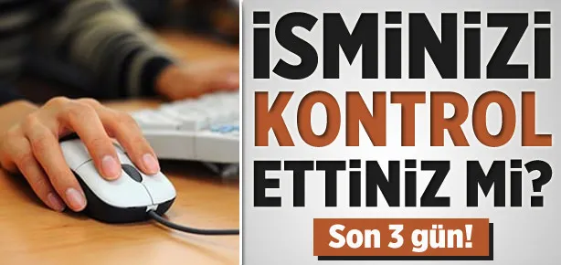 Bu listeye mutlaka bakın!