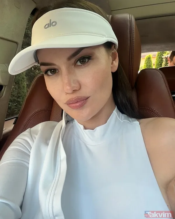 Fahriye Evcen kırmızı bikinisiyle paylaştı! Burak Özçivit’in biricik eşi tüm dikkatleri üzerine topladı! - 11