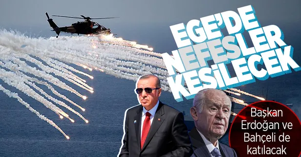 Efes 2022 Tatbikatı'na Başkan Erdoğan ve MHP lideri Devlet Bahçeli birlikte katılacak