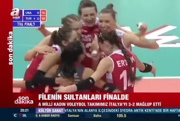 Son dakika: Filenin Sultanları finalde