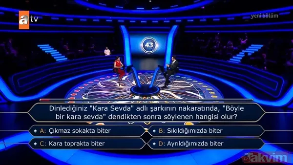 Kenan İmirzalıoğlu şaşkınlıkla dinledi! Kim Milyoner Olmak İster'e damga vuran hikaye: Yarışmada tanıdı 33 günde evlendi - 17