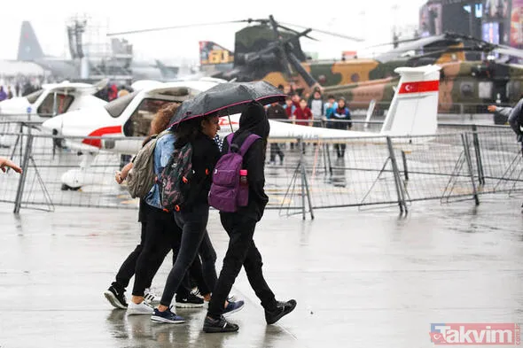 TEKNOFEST katılımcılarını yağmur bile durduramadı - 12