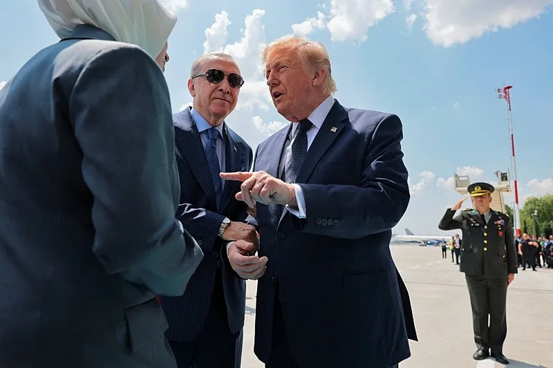 TRUMP ANKARA'YA İNDİ-1