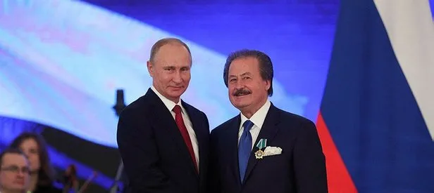Putin’den Türk iş adamına dostluk nişanı