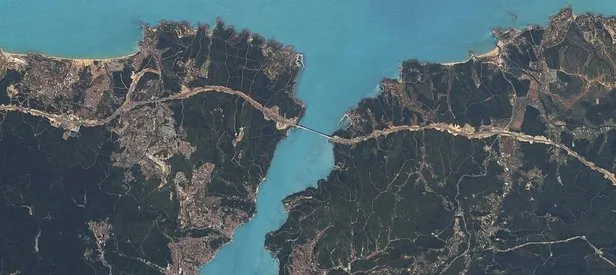Yerli uydu RASAT İstanbul’u görüntüledi
