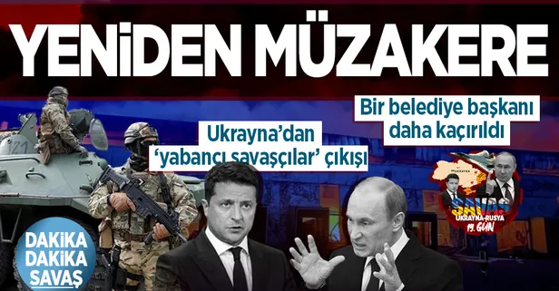 Dakika dakika Rusya-Ukrayna savaşı | 4. Müzakere tarihi belli oldu! Ukrayna'dan flaş açıklama! Kiev'de gazeteci öldürüldü