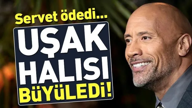 Dwayne Johnson Antika Usak Halisina 1 Milyon 440 Bin Lira Odedi Takvim