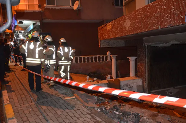 Avcılar'da terk edilmiş binada bir kişi yanarak öldü-2