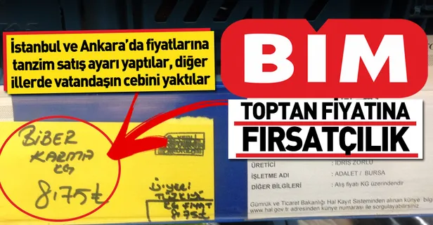 Zincir marketlerden toptan fiyatına fırsatçılık!