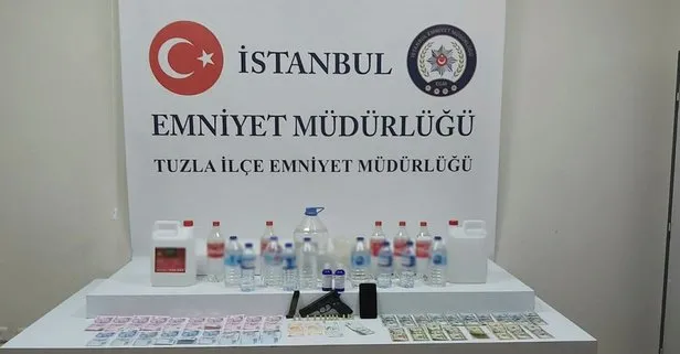 Sahte içki operasyonunda 1 şüpheli gözaltına alındı