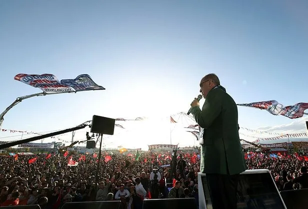 Başkan Erdoğan'dan AK Parti Erzurum mitinginde önemli açıklamalar-11