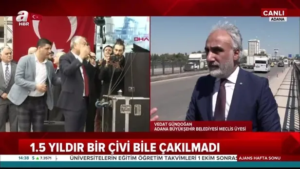 Son dakika: CHP'li Zeydan Karalar söz verdi yapmadı: Adana'da köprü projesi yarım kaldı-1