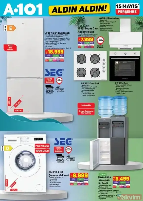 A101'de 1.999 TL'ye satılacak: Ev hanımları bayram etti - 16