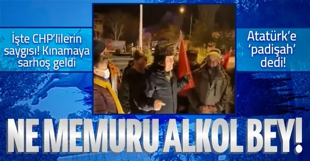 CHP’li Faruk Demir’den skandal! Samsun’daki Atatürk Anıtı’nda yapılan provokasyonu kınamaya sarhoş geldi, Atatürk’e padişah dedi!