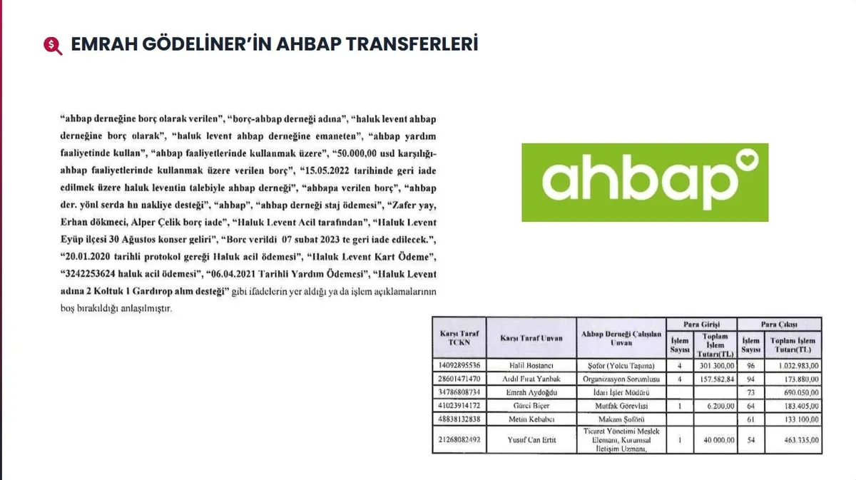 Ahbap soruşturmasında 19 milyar TL’yi aşan para trafiği! 60 milyon dolar ve 100 tapu mercek altında-22