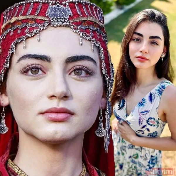 Hem obayı hem abayı yaktıran güzelliği genetik! Kuruluş Osman'ın Bala Hatun'u Özge Törer tıpkı annesi - 1