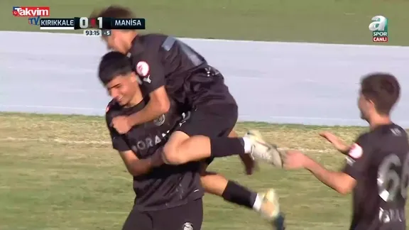 Gol: Yunus Emre Yüce | Kırıkkale Manisa: 0-2
